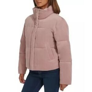 Levi's Ladies' Corded Puffer‎ Jacket, Pink, Medium, NWT